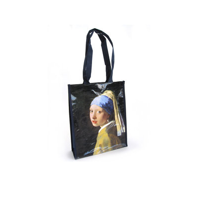 Typisch Hollands Luxe Shopper, het Meisje met de parel  - (Vermeer)