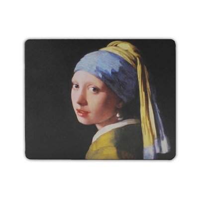 Typisch Hollands Mousepad - The girl with the pearl