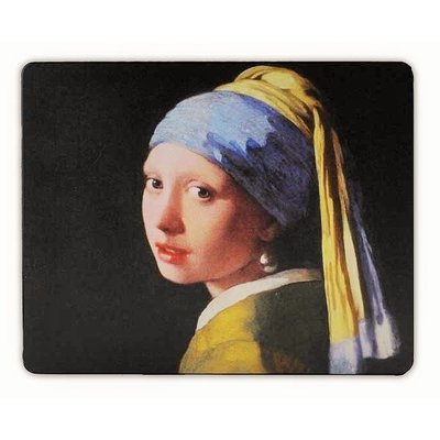Typisch Hollands Mauspad - Das Mädchen mit der Perle