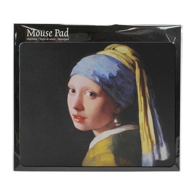 Typisch Hollands Mousepad - The girl with the pearl