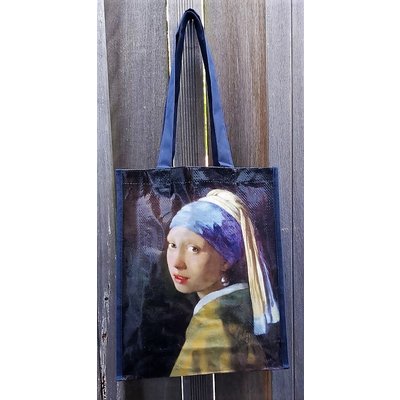 Typisch Hollands Luxe Shopper, het Meisje met de parel  - (Vermeer)