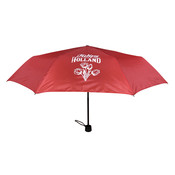 Matix Umbrella red - in storage case Tulip decoration Holland