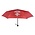 Matix Umbrella red - in storage case Tulip decoration Holland