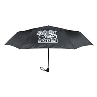 Matix Regenschirm Schwarz - im Aufbewahrungskoffer Haus-Fahrrad-Dekoration