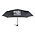 Typisch Hollands Umbrella Black - in storage case House-Bicycle Decoration