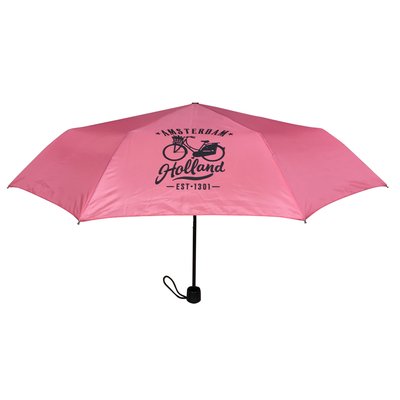 Matix Umbrella Pink - in storage pouch Bicycle Decoration (Holland-Amsterdam)