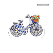 Matix Magnet - Holland bicycle blue spinning wheels