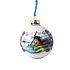 Heinen Delftware Weihnachtskugel 5cm Landschaftsfarbe