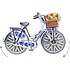 Matix Magnet - Holland bicycle blue spinning wheels