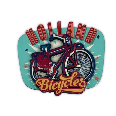 Typisch Hollands Magnet - Vintage - Holland Bicycles