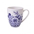 Heinen Delftware Kleiner Becher (Delfter Blau) mit Blumendekor