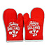 Typisch Hollands Oven gloves red Holland 2 pieces