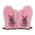 Matix Oven handschoenen roze Holland 2 stuks
