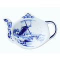 Heinen Delfts blauw Tea bag holder - Delft blue (Holland)