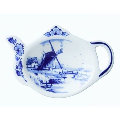 Heinen Delfts blauw Theezakjeshouder - Delfts blauw ( Holland)