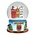 Typisch Hollands Snow globe Amsterdam medium size