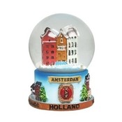 Typisch Hollands Schneekugel Amsterdam Klein