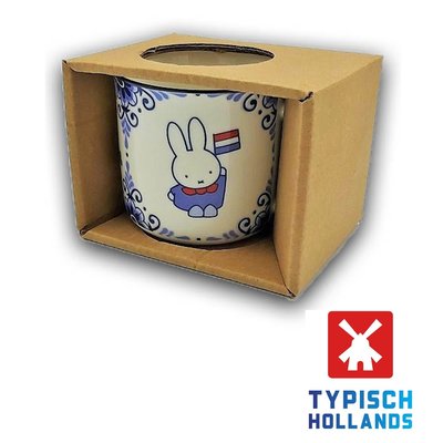 Nijntje (c) Becher Miffy - Retro - Delft Blue - Miffy