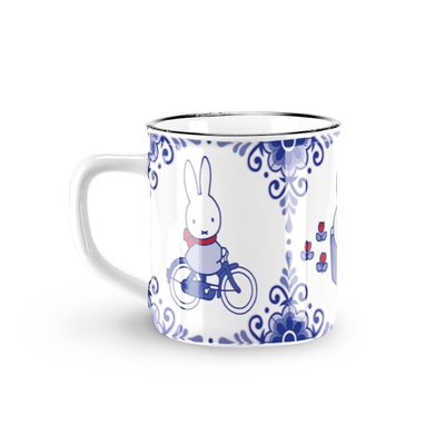 Nijntje (c) Mug Miffy - Retro - Delft Blue - Miffy