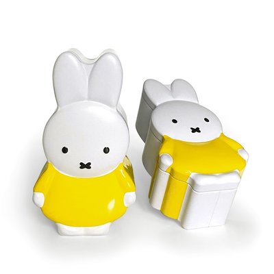 Nijntje (c) Miffy Aufbewahrungsdose - Miffy gelb (3d Dose)