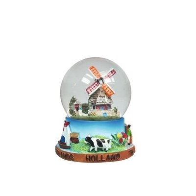 TTD Gifts Schneekugel Holland - Windmühle - Klein