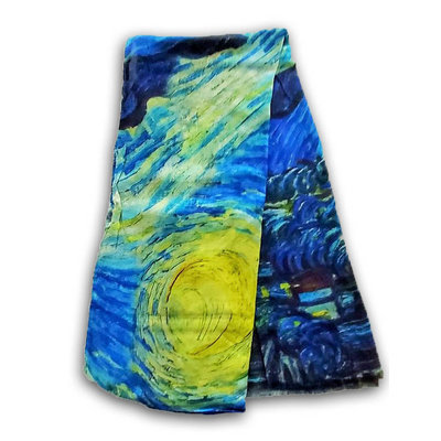 Robin Ruth Fashion Women's scarf - Starry Night Vincent van Gogh