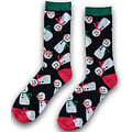 Holland sokken Wrong Christmas socks (men) Black - Frosty