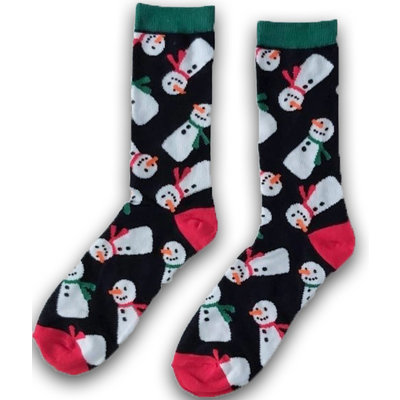 Holland sokken Wrong Christmas socks (men) Black - Frosty