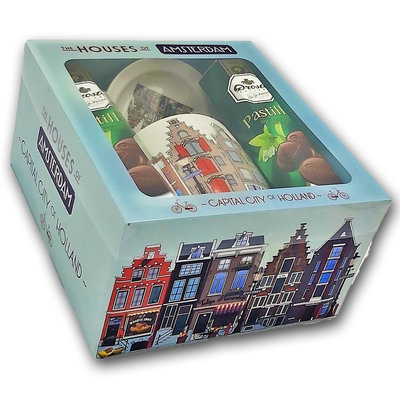 Droste Droste Giftbox - Houses - Mint Chocolate Pastilles