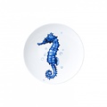 Heinen Delftware Delfts blauw bord -  15 cm - Zeepaardje