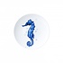 Heinen Delftware Delft blue plate - 15 cm - Seahorse