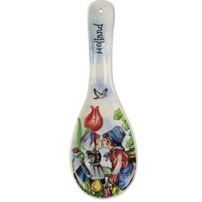 Typisch Hollands Spoon XL (Spoonrest) Kissing couple color