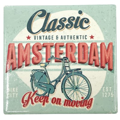 Typisch Hollands Onderzetter- Amsterdam - Classic