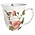 Typisch Hollands Mug - Porcelain - Rose tendril with bird