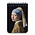 Typisch Hollands Notebook - Ring binder A7 the girl with a pearl earring