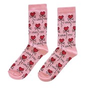 Typisch Hollands Ladies Socks - I love you (socks with a message)