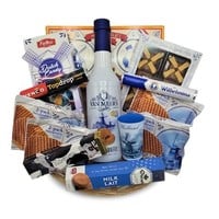 van Meers Gift basket Typical Dutch goodies and liqueur