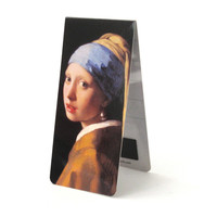 Typisch Hollands Magnetische boekenlegger -Vermeer-Meisje met de parel