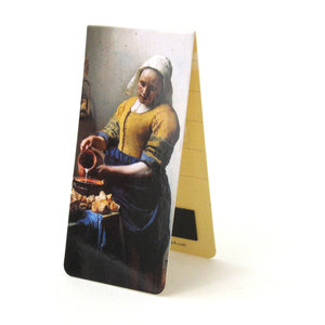 Museumgifts Holland Magnetische boekenlegger- Het melkmeisje -  Vermeer