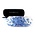 Typisch Hollands Glasses case - Delft blue - Peacock