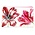 Museumgifts Holland Case - make-up bag Merian - Three Tulips
