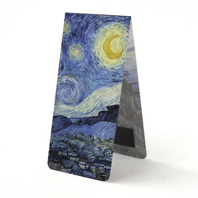 Typisch Hollands Magnetisches Lesezeichen, Van Gogh Sternennacht