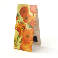 Typisch Hollands Magnetisches Lesezeichen, V. Gogh, Sonnenblumen