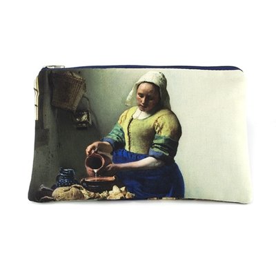 Typisch Hollands Fall - Schminktasche die Milchmagd - Vermeer