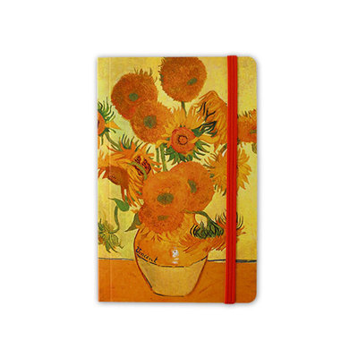 Typisch Hollands Notebook - Softcover - Sunflowers - van Gogh