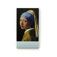 Typisch Hollands Notizbuch – Taschenformat – Das Mädchen mit dem Perlenohrring