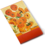 Typisch Hollands Notitieboekje - Zakformaat - Zonnebloemen - van Gogh