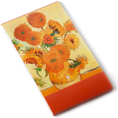 Typisch Hollands Notizbuch – Taschenformat – Sonnenblumen – van Gogh
