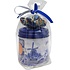 Stroopwafels (Typisch Hollands) Stroopwafels in Gift Tin with Clogs - Blue