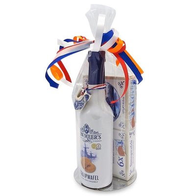 van Meers Stroopwafel - waffles and liqueur gift